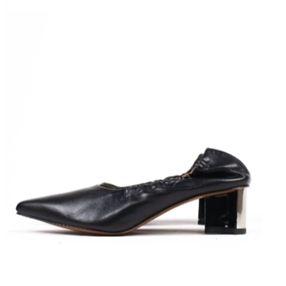 Robert Clergerie Paris Solal Womens Leather Heels Pointy Toe shoes sz 38.5/8.5
